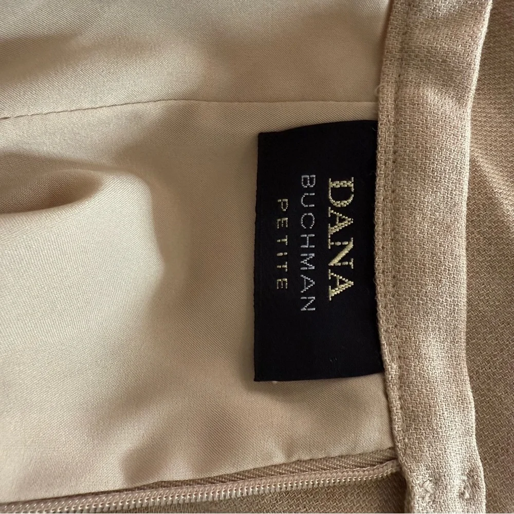 Vintage Dana Buchman Petite Wool A Line Skirt